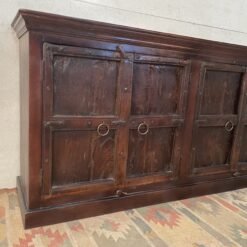 Handcrafted wooden furniture piece
