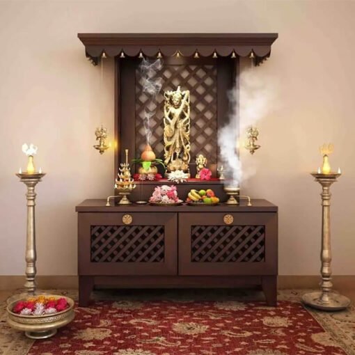 Wooden Customized Handmade Designer Mandir
