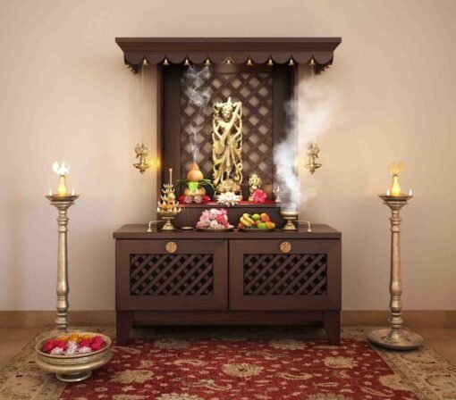 Wooden customized handmade designer mandir