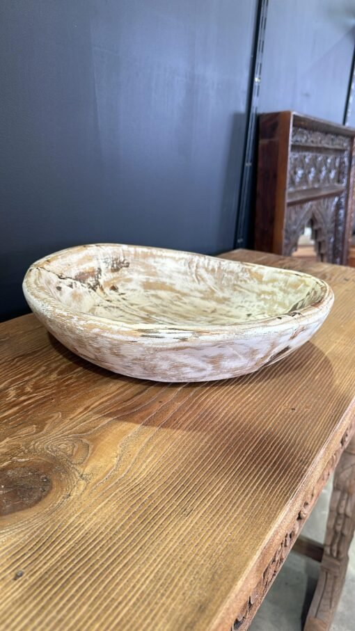 Rustic white assorted fruit bowl 36d 10cm - Image 2