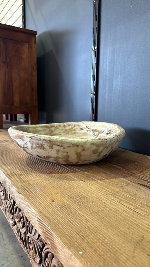 Rustic white assorted fruit bowl 36d 10cm - Image 3