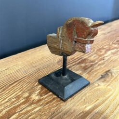 Rustic Red Horse 8x10x14cm