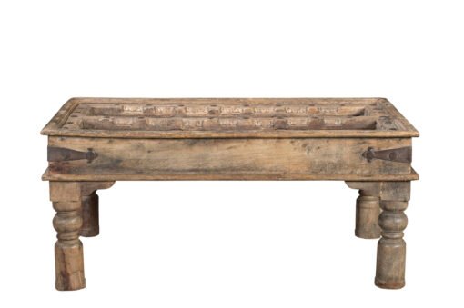 Wooden coffee table 104x69x45cm