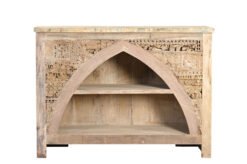 Wd bookcase 128x38x94cm