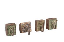Wd single hook  12x14x12cm