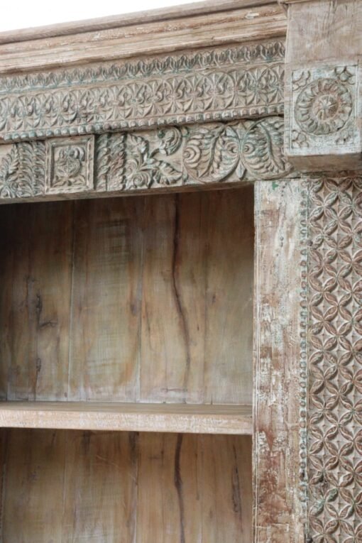 Wooden bookshelf 157x64x249cm - Image 6