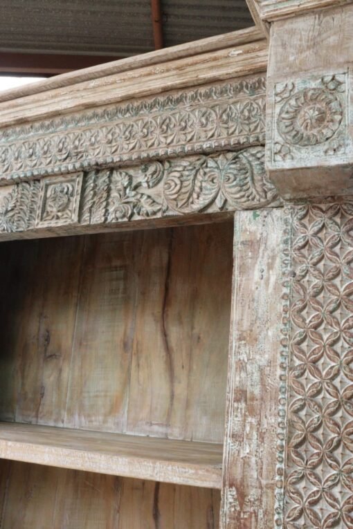 Wooden bookshelf 157x64x249cm - Image 3