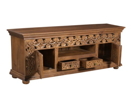 Wd. 2 drawer 2 door plasma 160x40x60cm - Image 2