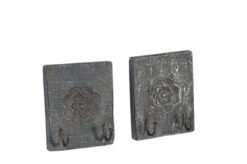Wd 2 hook panel 14x5x14cm