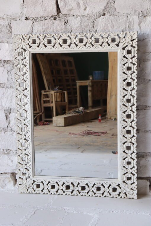 WOODEN MIRROR FRAME 90x4x120cm - Image 2