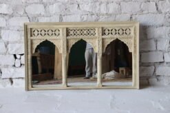 WOODEN TRIPLE ARCH FRAME 150x5x90cm