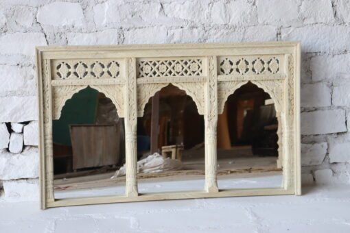 WOODEN TRIPLE ARCH FRAME 150x5x90cm - Image 4