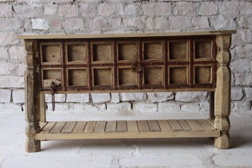 WOODEN CONSOLE TABLE 170x41x95cm - Image 2