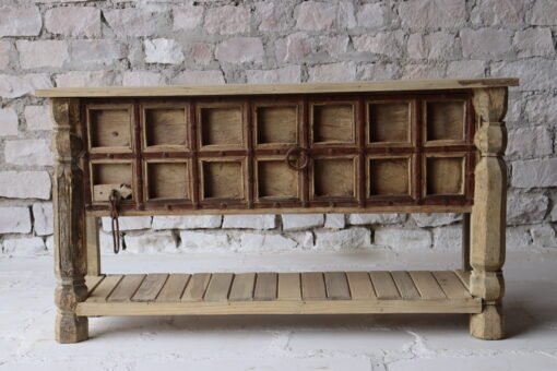 WOODEN CONSOLE TABLE 170x41x95cm - Image 3