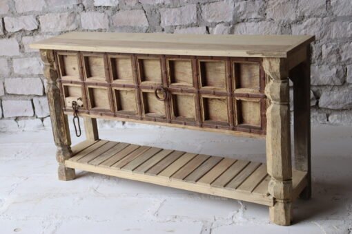 WOODEN CONSOLE TABLE 170x41x95cm - Image 5