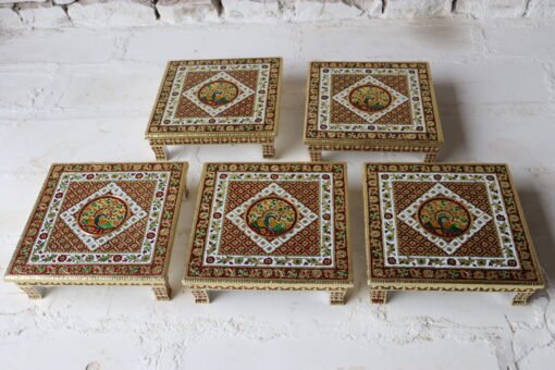 WOODEN BAJAOT 46x46x15cm