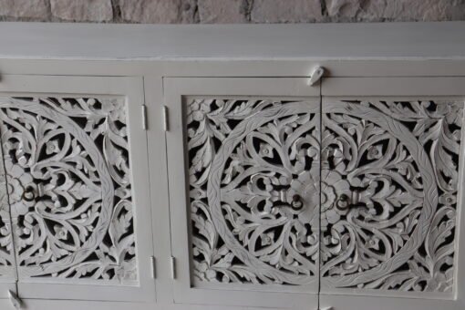 WOODEN 4 DOOR SIDEBOARD 180x40x90cm - Image 5