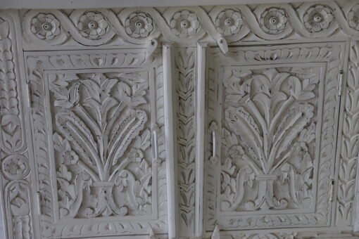 WOODEN 3 DOOR SIDEBOARD 150x40x90cm - Image 4