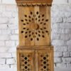 WOODEN TEMPLE LIGHT BROWN 80x45x180cm