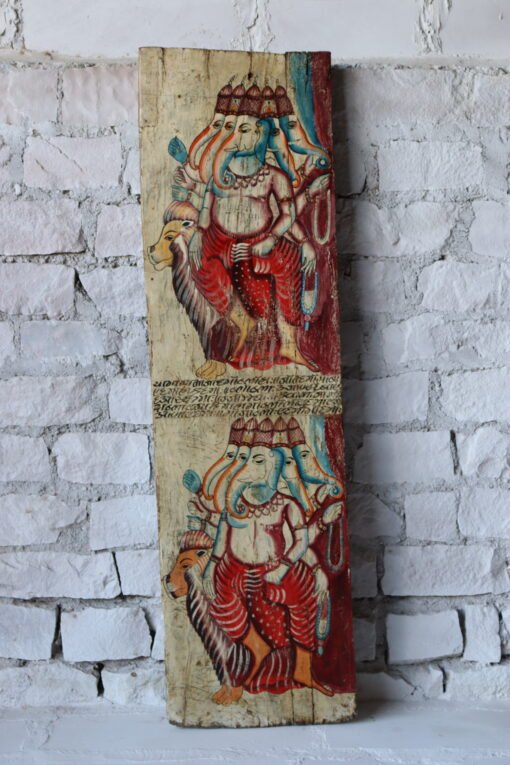 WOODEN PAINTING PANNEL 44x5x166cm