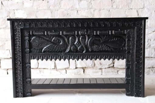 WOODEN CONSOLE TABLE 163x41x95cm