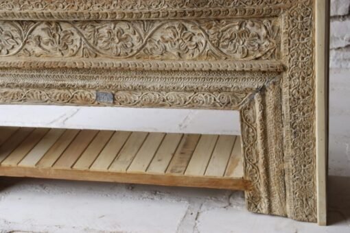 WOODEN CONSOLE  TABLE 179x40x94cm - Image 3