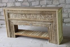 WOODEN CONSOLE  TABLE 179x40x94cm