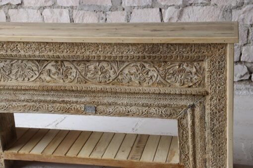 WOODEN CONSOLE  TABLE 179x40x94cm - Image 7