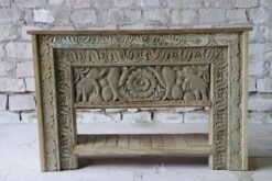 WOODEN CONSOLE TABLE 179x41x94cm