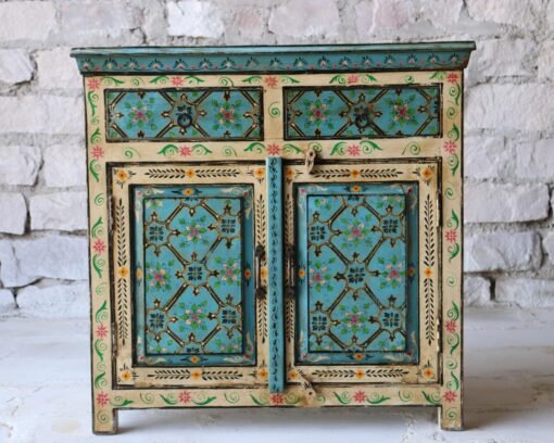 WOODEN 2 DOOR AND 2 DRAWER SIDEBOARD 90x40x90cm - Image 2
